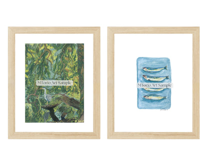 The Heron and Sardines Print Pack
